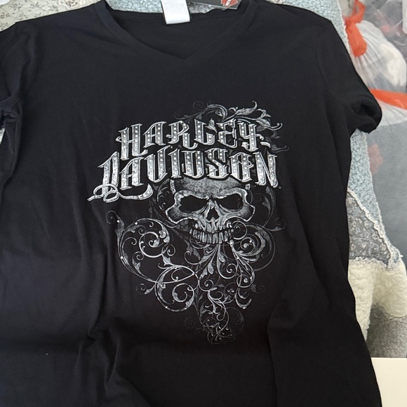 Harley-Davidson Tops - Two brand new Harley Davidson shirts, one black one yellow both extra large NWT